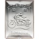 Plaque 3D Métal Goodyear : Motorcycles, 40 x 30 cm