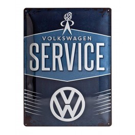 Plaque 3D Métal Volkswagen : Garage, 40 x 60 cm