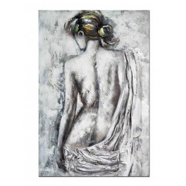 Tableau Moderne Femme Dos Nu 3 H 120 Cm