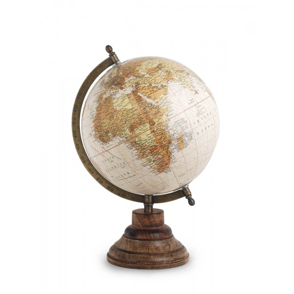 Décor de globe terrestre décoratif fait à la main -  France