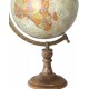 Globe terrestre déco, Petit Modèle La Pérouse, Version Noire, H 39 cm