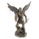 Statuette résine : L'archange Saint Michel, H 35 cm