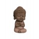 Set de 3 Moines de la Sagesse Assis 2, Collection Baby Zen, H 11 cm