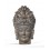 Statuette Africaine en pagne kita & Cruche 2, Collection Ethnik, H 42 cm