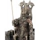 Statuette résine : L'archange Saint Michel, H 35 cm