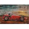 Tableau sur Bois & Métal 3D : Formule 1 Ferrari, L 120 cm