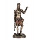 Statuette résine : L'archange Saint Michel, H 35 cm