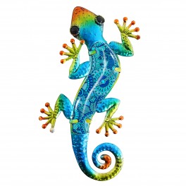 Déco murale : Gecko, Collection BSTONE, H 60 cm