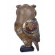 Figurine Grande Chouette, Collection Allover, H 21,5 cm