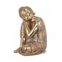 Déco Zen : Statuette XXL Bouddha Rieur, H 67 cm