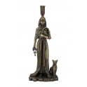 Statue Egypte Reine Isis, Déesse de la Magie et de la maternité, 28 cm