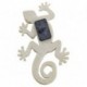 Set 4 magnets lézards Geckos Salamandres en résine, motifs mosaïques colorées, hauteur 9,5 cm