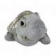 Figurine Tortue marine, Intérieur et extérieur, ton gris et motif céramique original, longueur 38 cm