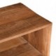 Meubles TV design en bois massif d'acacia, Style contemporain 2 compartiments, longueur 115 x 85 x 36 cm, poids 24 kg