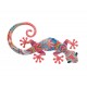 Gecko mural Collection BSTONE, H 46 cm