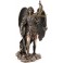 Statuette résine : L'archange Saint Michel, H 35 cm