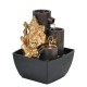 Fontaine intérieure : Ganesh 3 Bambous, Collection Zentrends, H 18 cm