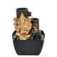 Fontaine intérieure : Ganesh 3 Bambous, Collection Zentrends, H 18 cm