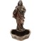 Statuette résine : L'archange Saint Michel, H 35 cm