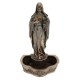 Statue Coeur immaculée de Marie, Aspect Bronze, Antic Line, H 23 cm