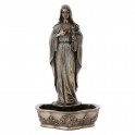 Statuette résine : Saint Lazare, Protecteur Des Pauvres et Malades, H 20 cm