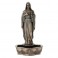 Statue Coeur immaculée de Marie, Aspect Bronze, Antic Line, H 23 cm