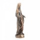 Figurine Antic Line Aspect Bronze, La Vierge Marie, H 20 cm