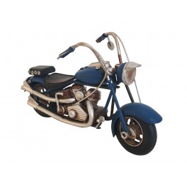 Scooter Miniature métal Vintage, Couleur Jaune, Modèle Italia L 26 cm