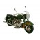 Scooter Miniature métal Vintage, Couleur Jaune, Modèle Italia L 26 cm