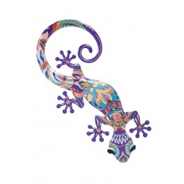 Gecko mural Collection BSTONE, H 46 cm