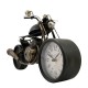 Horloge Industrielle à poser : Grande Moto Chopper, Anthracite, L 40 cm