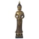 Statuette Africaine en Tenue Traditionnelle, Collection Dalaba, H 32,5 cm