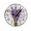 Horloge murale lavande de Provence, Mod 4, 34 cm